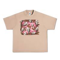Burro Easter Quail Eggs And Leopard Bunny Urban Heavy Tee - RanaPortraitStore