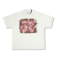 Pistachio Easter Quail Eggs And Leopard Bunny Urban Heavy Tee - RanaPortraitStore