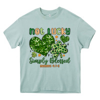 Arona not lucky simply blessed Heavy Core Tee - MaliasSmallBusiness