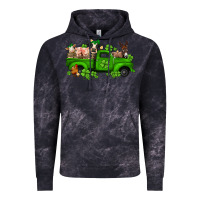 Cloud Black st patricks farm animals truck Vintage Hoodie - Jasminsmagicworld