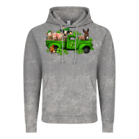 Cloud Rock st patricks farm animals truck Vintage Hoodie - Jasminsmagicworld