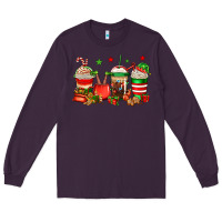 Plum Christmas elfs coffee Long Sleeve Tee - Jasminsmagicworld