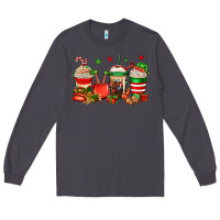 Smoke Christmas elfs coffee Long Sleeve Tee - Jasminsmagicworld