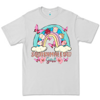 Dove Grey squish girl Premium Tee - MaliasSmallBusiness