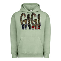 Pigment Oil Green gigi of both Urban Hoodie - RacoonDesign