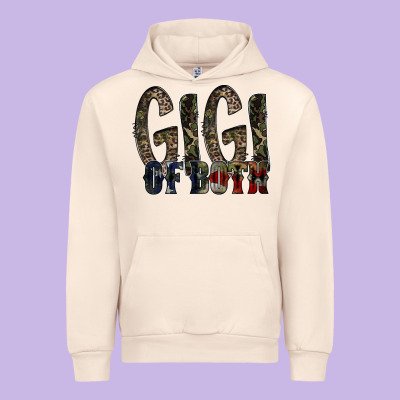 Gigi Of Both Urban Hoodie Designed By Racoondesign