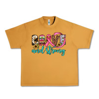Peanut Butter brave and strong Urban Heavy Tee - JahusDesignShop