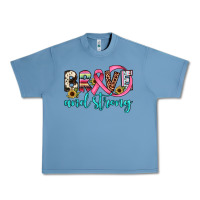 Pebble Blue brave and strong Urban Heavy Tee - JahusDesignShop