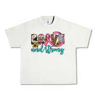 Pistachio brave and strong Urban Heavy Tee - JahusDesignShop
