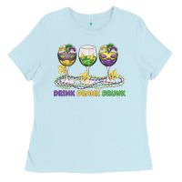 Baby Blue drink drank drunk Ladies Tee - MaliasSmallBusiness