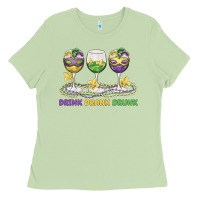 Drink Drank Drunk Ladies Tee | Teevron