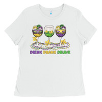 White drink drank drunk Ladies Tee - MaliasSmallBusiness