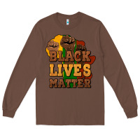 Chestnut black lives matter Long Sleeve Tee - NancyCooperArtShop