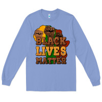 Colony Blue black lives matter Long Sleeve Tee - NancyCooperArtShop