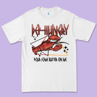 Def Hungry Pour Dome Butter On Me Premium Tee Designed By Maliassmallbusiness
