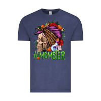 Vintage Denim momster halloween momlife Vintage Tee - Jasminsmagicworld