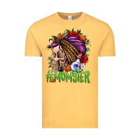 Vintage Mustard momster halloween momlife Vintage Tee - Jasminsmagicworld