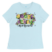 Baby Blue booze beads Ladies Tee - MaliasSmallBusiness
