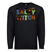 Black salty witch Premium Sweatshirt - BundleAndBundleShop