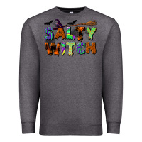 Charcoal Heather salty witch Premium Sweatshirt - BundleAndBundleShop