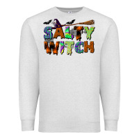 Oatmeal Heather salty witch Premium Sweatshirt - BundleAndBundleShop