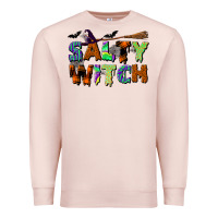 Pale Pink salty witch Premium Sweatshirt - BundleAndBundleShop