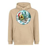 Slide Avocado Heavyweight Hoodie | Teevron