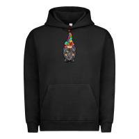 Pigment Black gnome autism Urban Hoodie - RacoonDesign