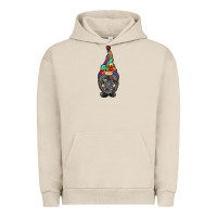 Pigment French Oak gnome autism Urban Hoodie - RacoonDesign