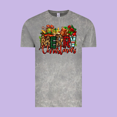 Merry Christmas Vintage Tee Designed By Jasminsmagicworld