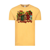 Vintage Mustard merry Christmas Vintage Tee - Jasminsmagicworld