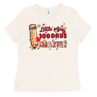 Bone little miss 100 days smarter Ladies Tee - MaliasSmallBusiness