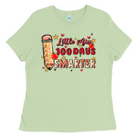 Matcha little miss 100 days smarter Ladies Tee - MaliasSmallBusiness