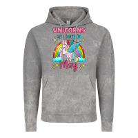 Cloud Rock unicorns are born in may Vintage Hoodie - Jasminsmagicworld