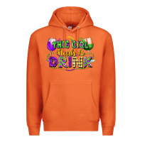 Carrot This girl needs a drink Premium Hoodie - FaDigitalArtStudio