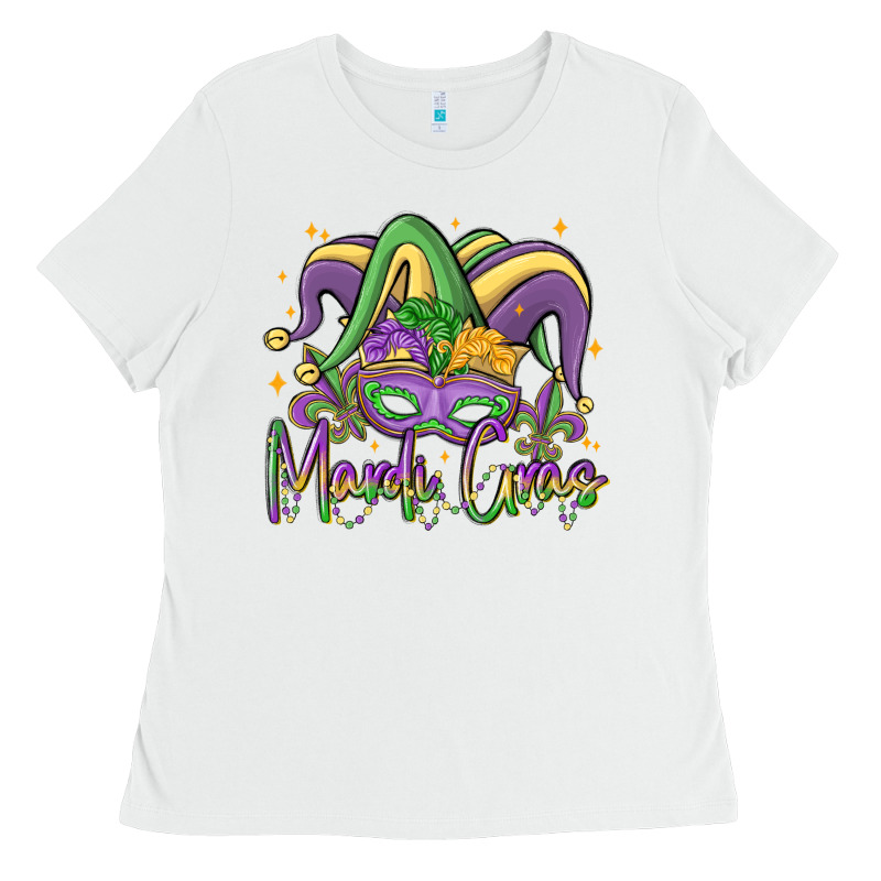 Mardi Gras Ladies Tee by MaliasSmallBusiness | Teevron
