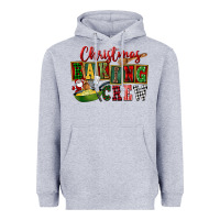 Heather Grey Christmas baking crew Heavyweight Hoodie - FaDigitalArtStudio