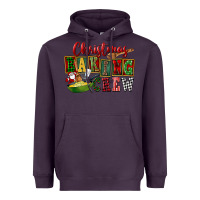 Plum Christmas baking crew Heavyweight Hoodie - FaDigitalArtStudio