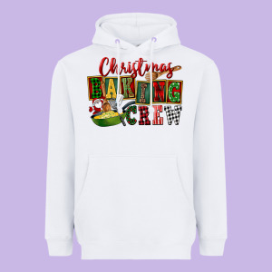 Christmas Baking Crew Heavyweight Hoodie Designed By Fadigitalartstudio