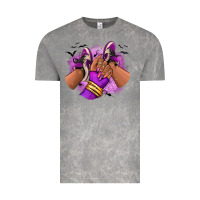 Cloud Rock Halloween afro sneakers Vintage Tee - RanaPortraitStore