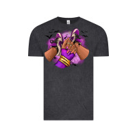 Halloween Afro Sneakers Vintage Tee | Teevron