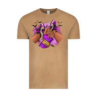 Vintage Camel Halloween afro sneakers Vintage Tee - RanaPortraitStore