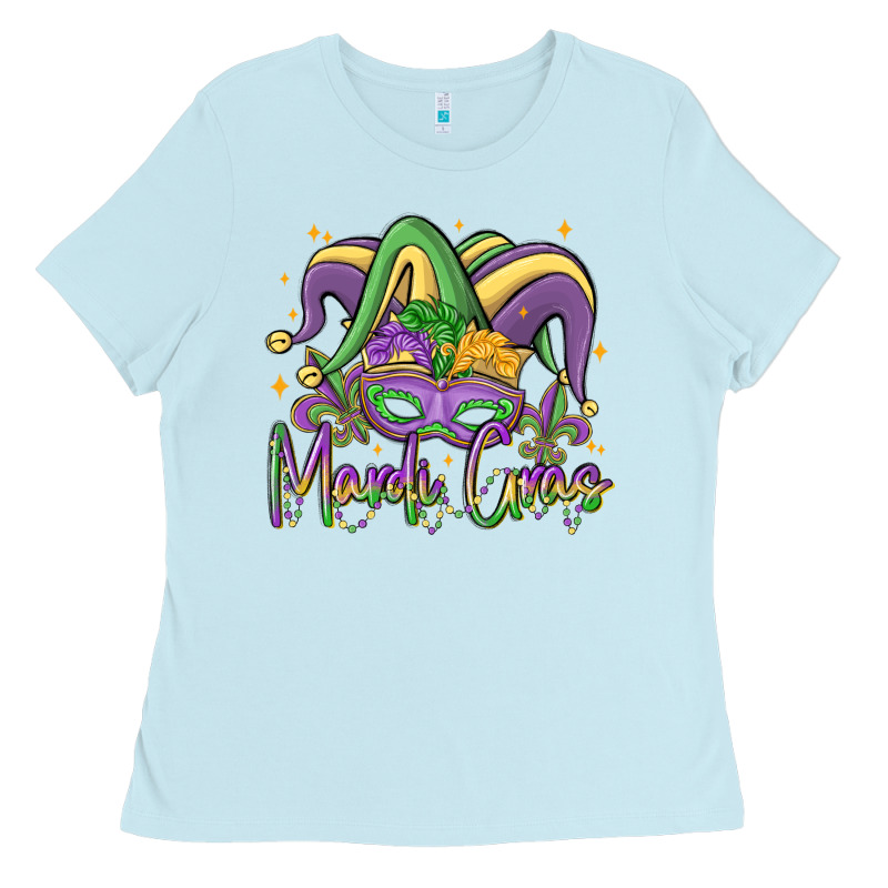 Mardi Gras Ladies Tee by MaliasSmallBusiness | Teevron