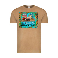 Vintage Camel teachers change the world mousepad Vintage Tee - BarkalooDesign