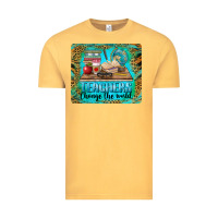 Vintage Mustard teachers change the world mousepad Vintage Tee - BarkalooDesign