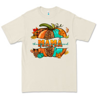 Bone Thankful grateful blessed mama pumpkin Premium Tee - NancyCooperArtShop