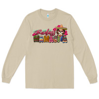 Mushroom Badass Mamacita Long Sleeve Tee - texasbilliewilder