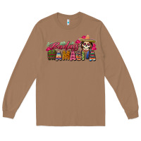 Toasted Coconut Badass Mamacita Long Sleeve Tee - texasbilliewilder