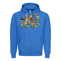 True Royal Easter Day 2023 Happy Easter Zipper Hoodie - OliviaCreatesArt