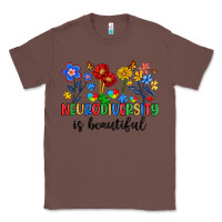 Chestnut neurodiversity is beautiful Classic Tee - Artiststas